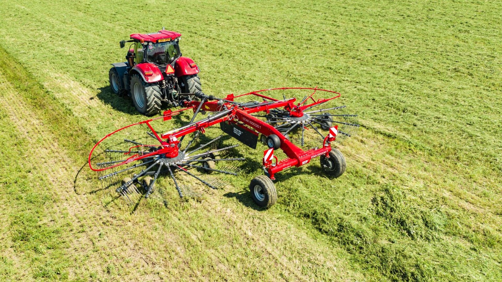 Schwader typu SIP STAR R 1000|30 TC H 2-rotors 10m rive, Gebrauchtmaschine v Tarm (Obrázek 3)